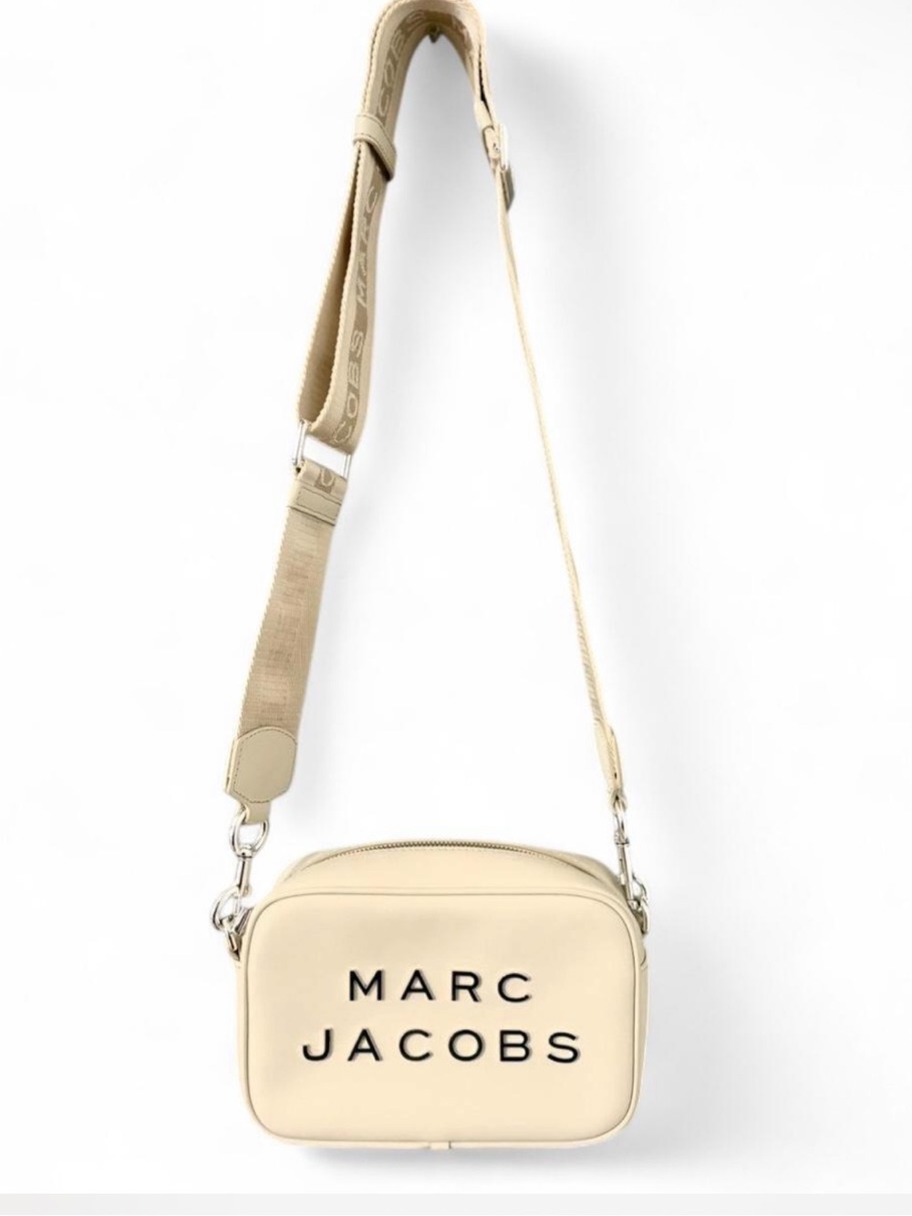 like new- Marc Jacobs Flash Cream Camera Crossbody Bag